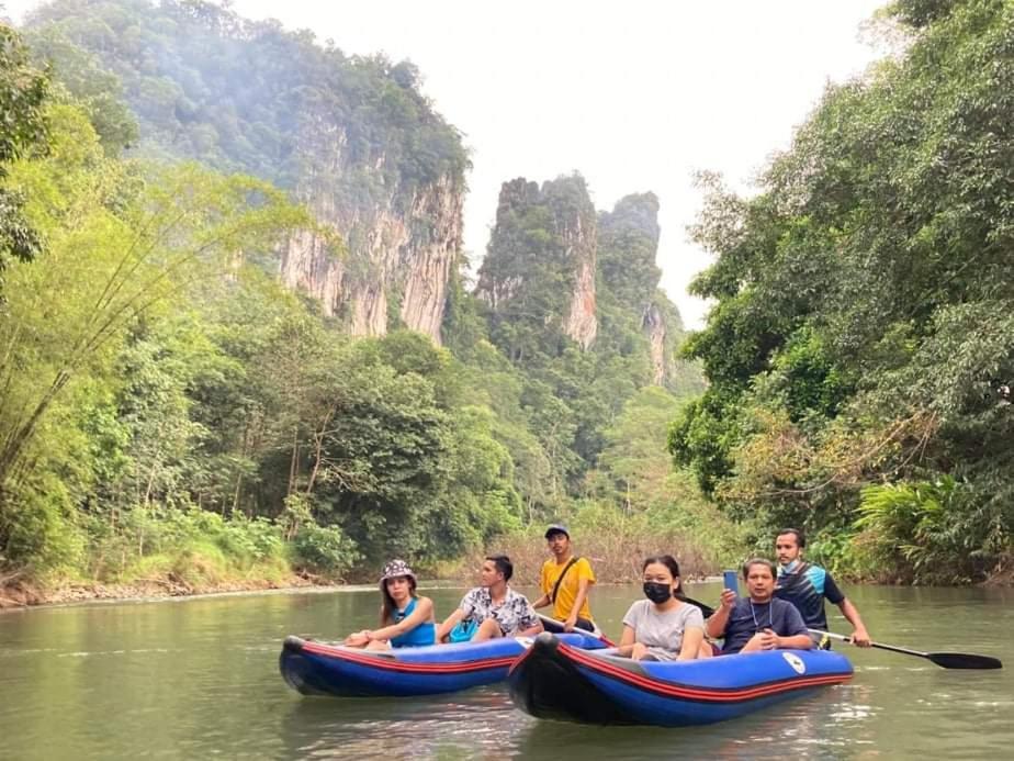 Khao Sok River & Jungle Bungalow Khao Sok National Park Екстер'єр фото